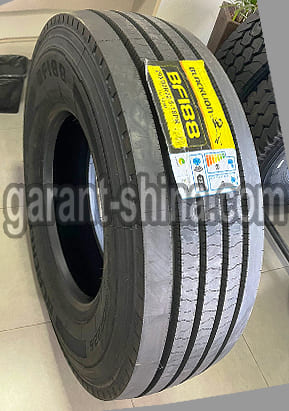 Blacklion BF188 (рулевая) 295/80 R22.5 152/149M 18PR - Фото реальной шины с этикеткой